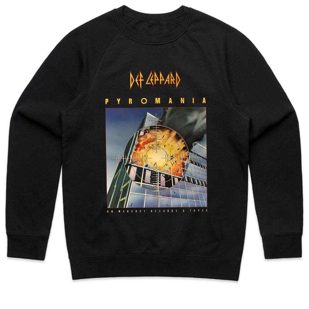 Def Leppard Pyromania Album Cover T-Shirt – Classic Hard Rock Tribute
