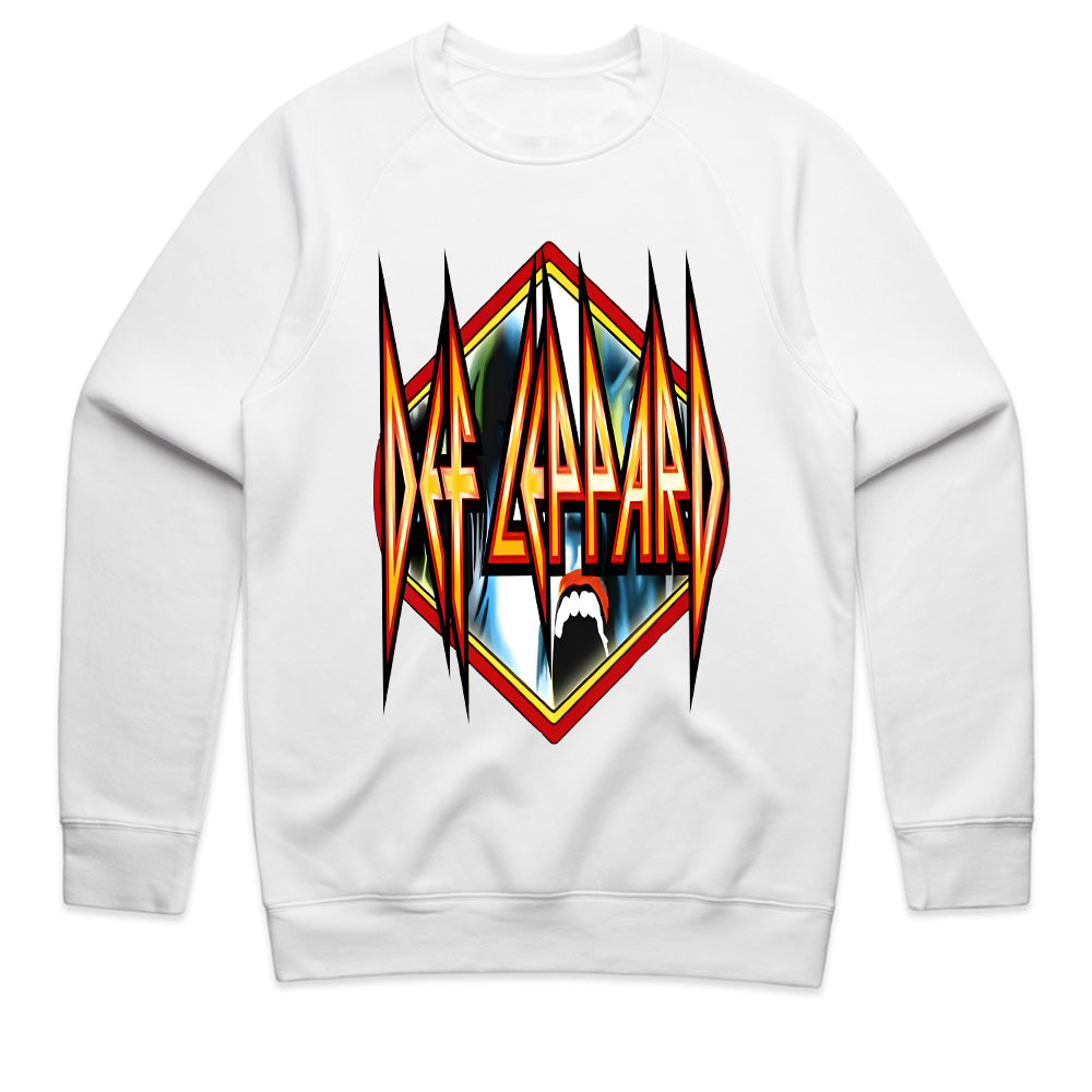 Def Leppard Screaming Face T-Shirt β Vintage Rock & Heavy Metal Graphic Tee