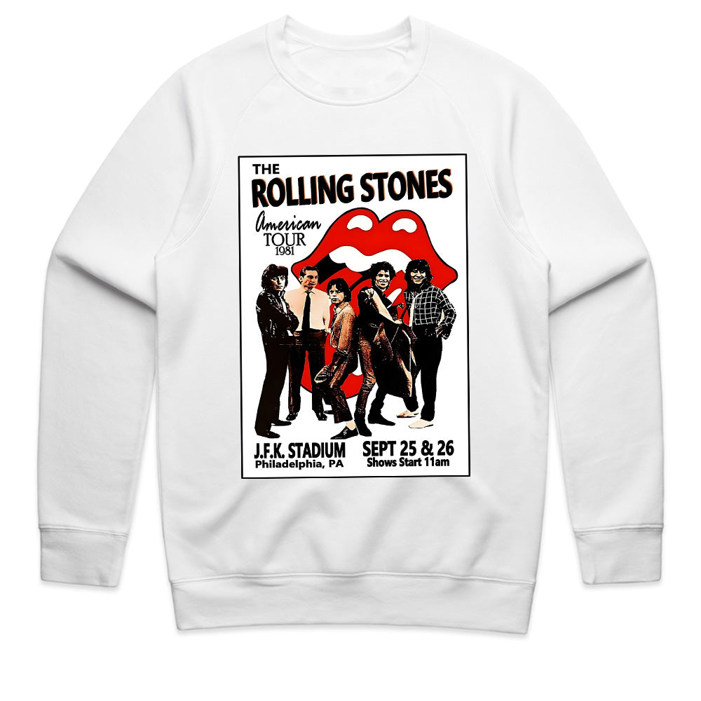 The Rolling Stones 1981 American Tour T-Shirt – Vintage Concert Poster Tee