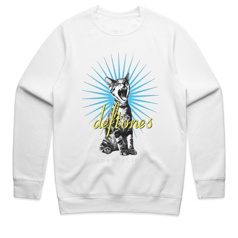 Deftones Adrenaline Yawning Cat T-Shirt β Alternative Metal Album Tee
