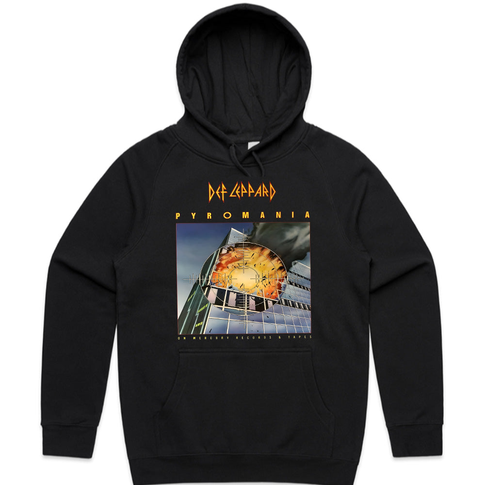 Def Leppard Pyromania Album Cover T-Shirt – Classic Hard Rock Tribute