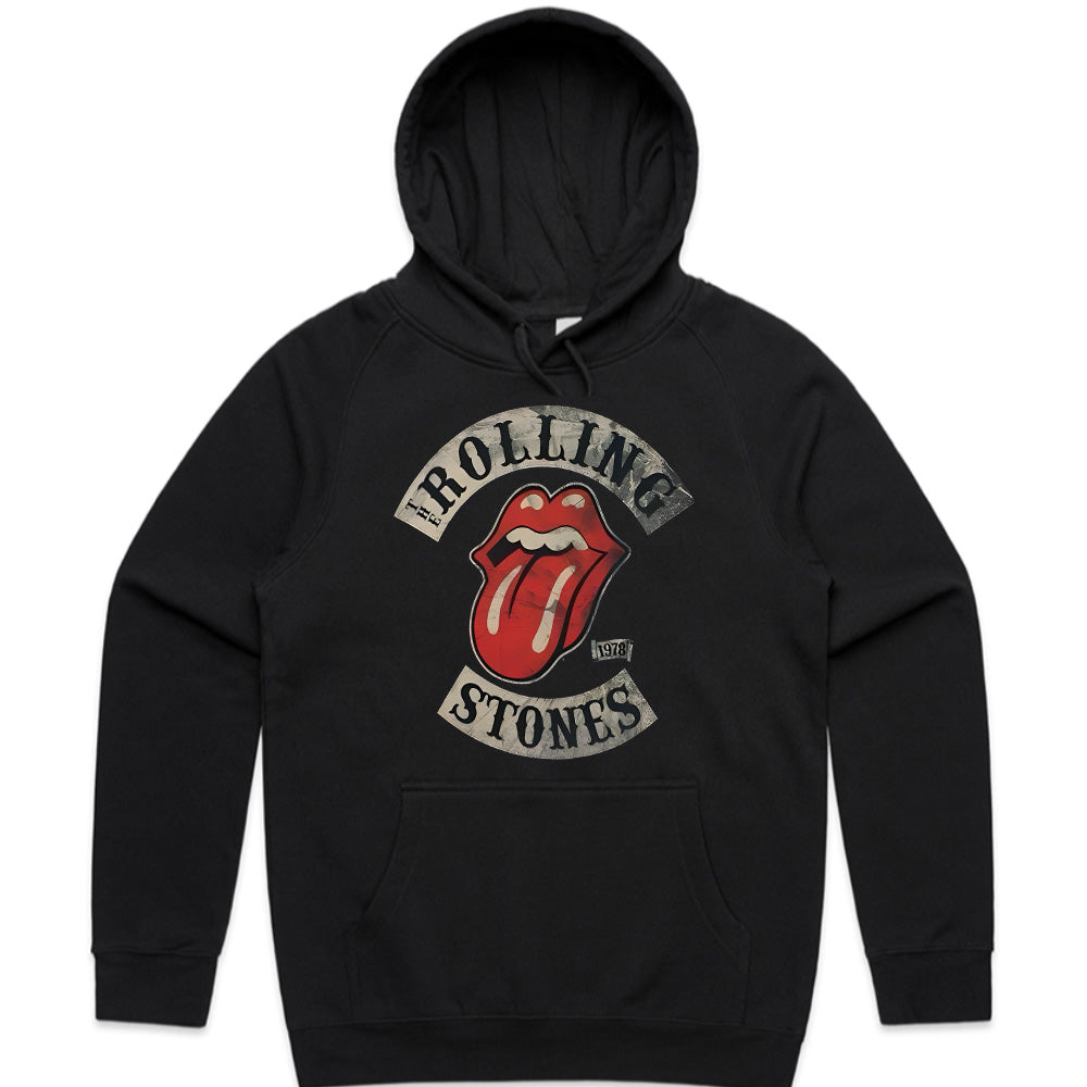 The Rolling Stones 1978 Vintage Logo T-Shirt – Classic Rock Distressed Tee