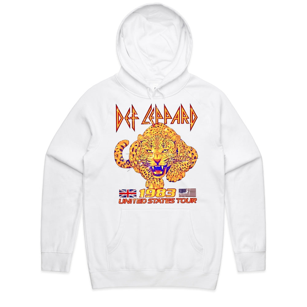 Def Leppard 1983 U.S. Tour T-Shirt β Retro Rock Concert Tee