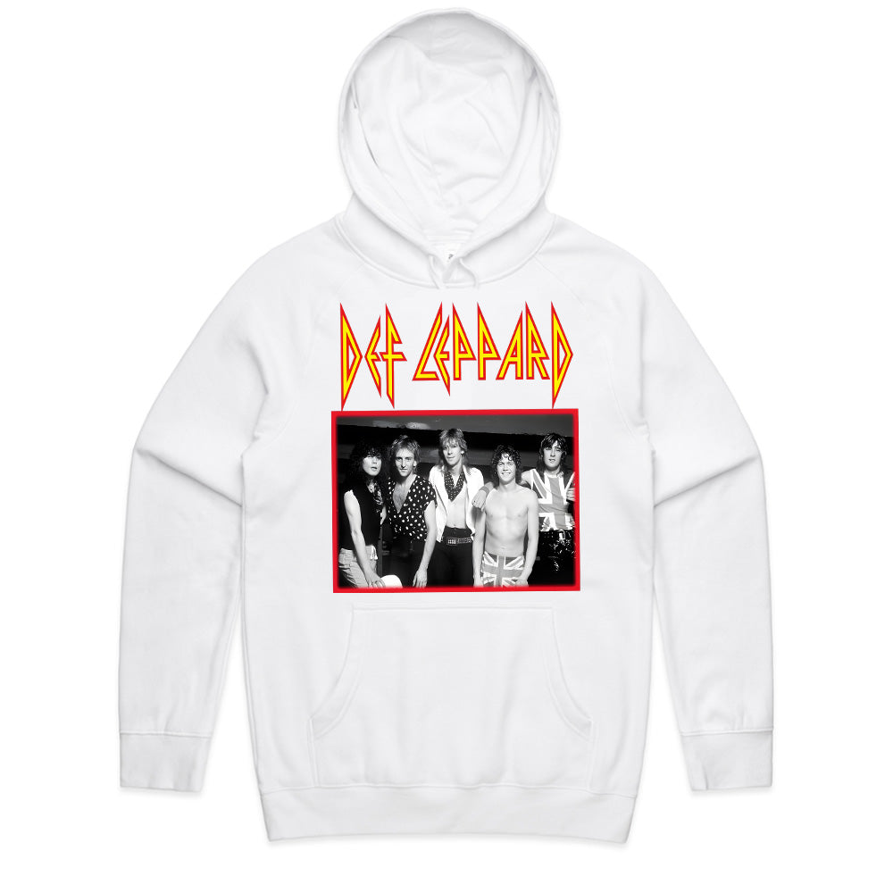 Def Leppard Classic Band Photo T-Shirt β Vintage Hard Rock & Metal Tee