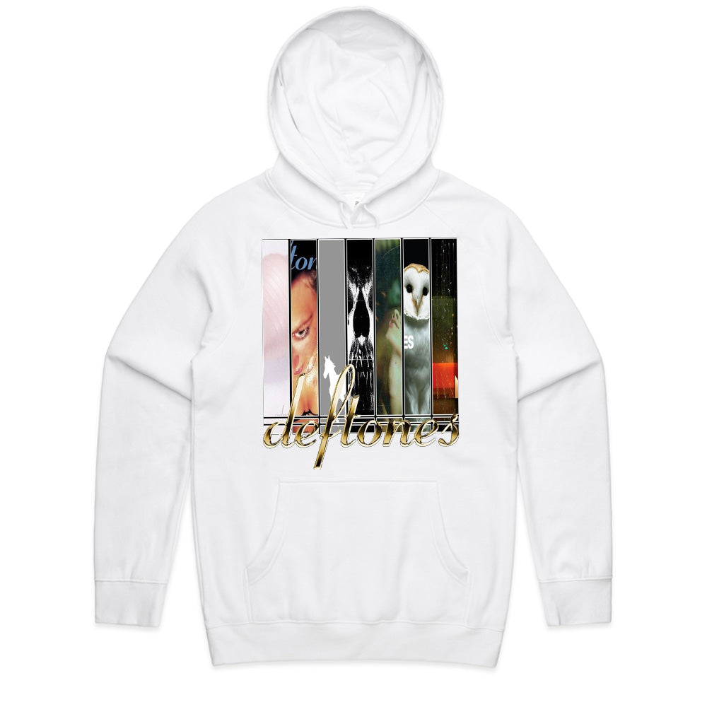 Deftones Album Cover Collage T-Shirt β Alternative Metal Discography Tee