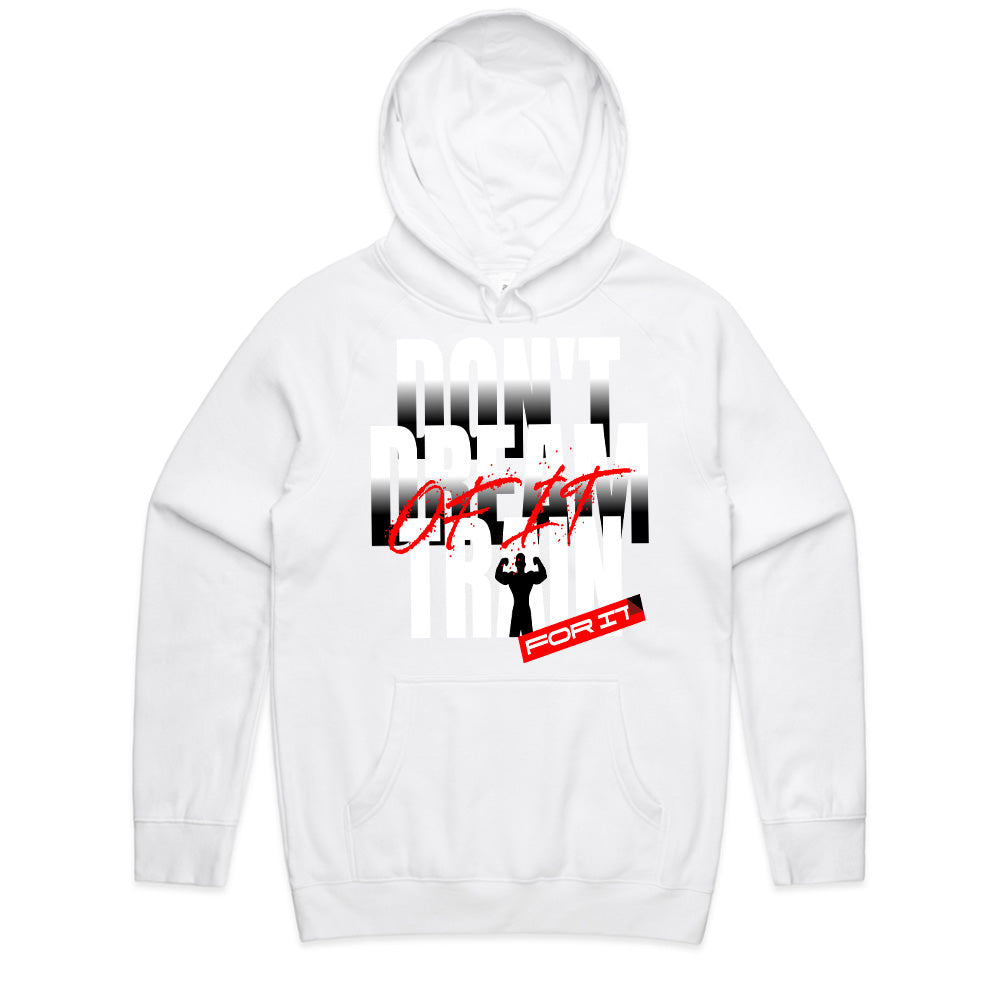 "Don't Dream of It, Train for It" Motivational Workout T-Shirt