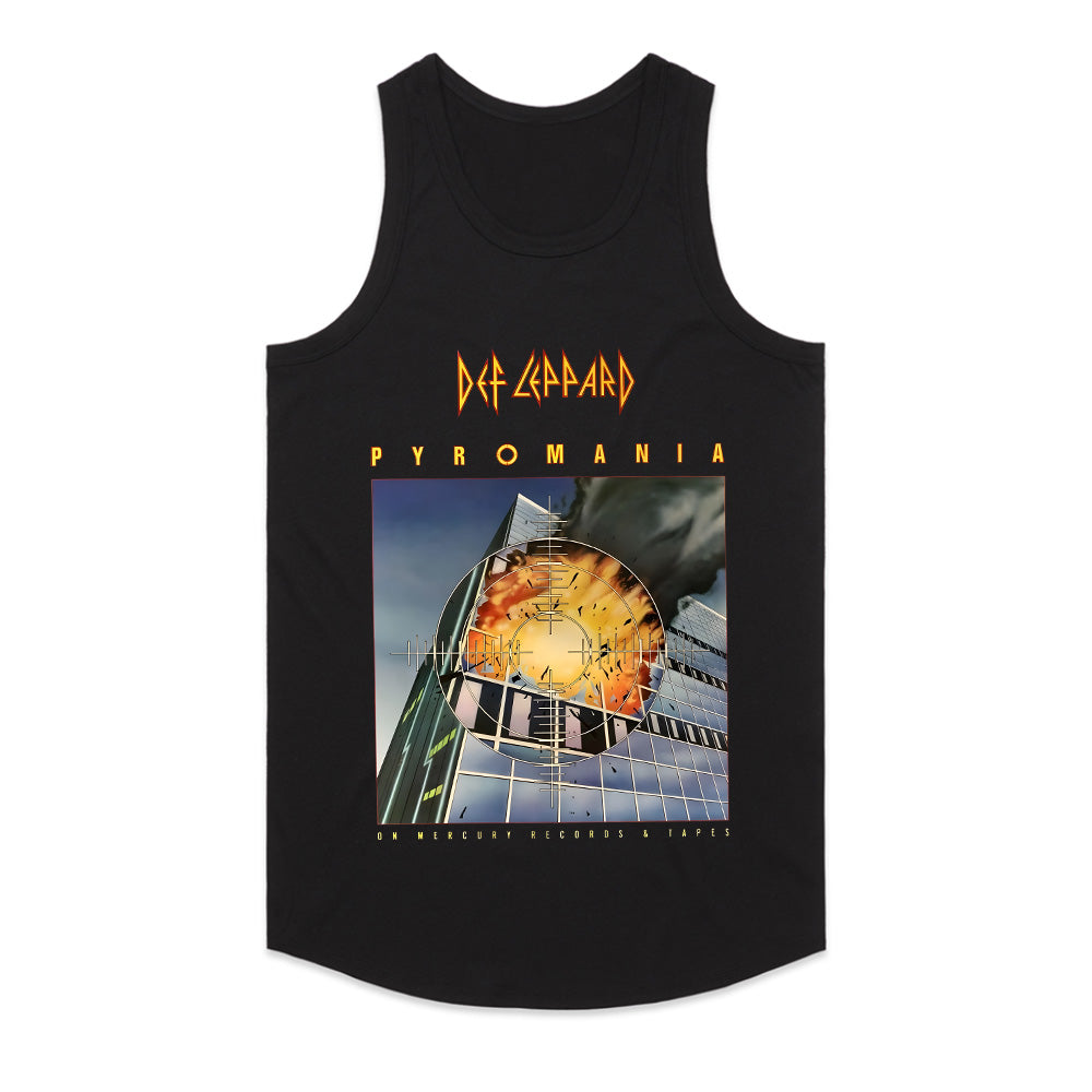 Def Leppard Pyromania Album Cover T-Shirt – Classic Hard Rock Tribute