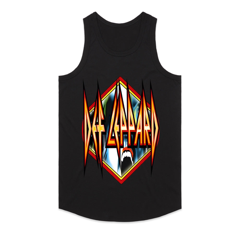 Def Leppard Screaming Face T-Shirt β Vintage Rock & Heavy Metal Graphic Tee