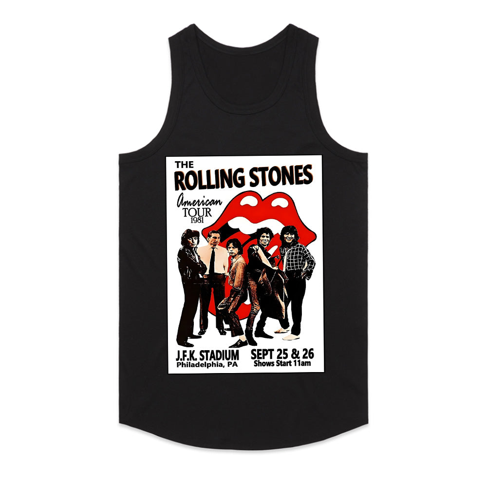 The Rolling Stones 1981 American Tour T-Shirt – Vintage Concert Poster Tee