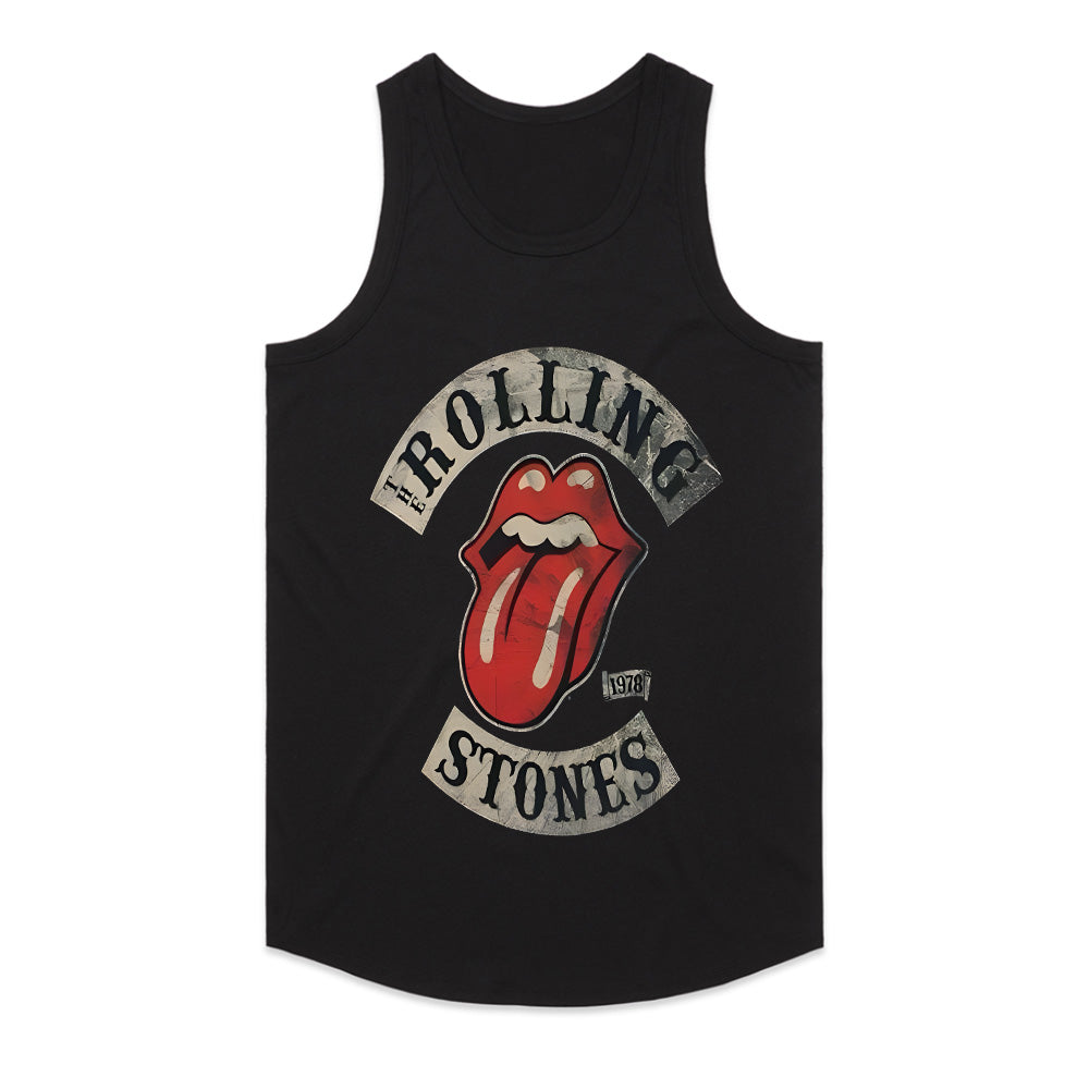 The Rolling Stones 1978 Vintage Logo T-Shirt – Classic Rock Distressed Tee