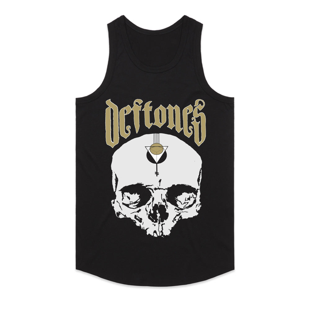 Deftones Gothic Skull T-Shirt β Dark Alternative Metal Band Tee