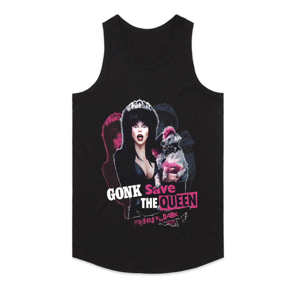 Elvira Mistress of the Dark T-Shirt β Gonk Save the Queen Retro Design