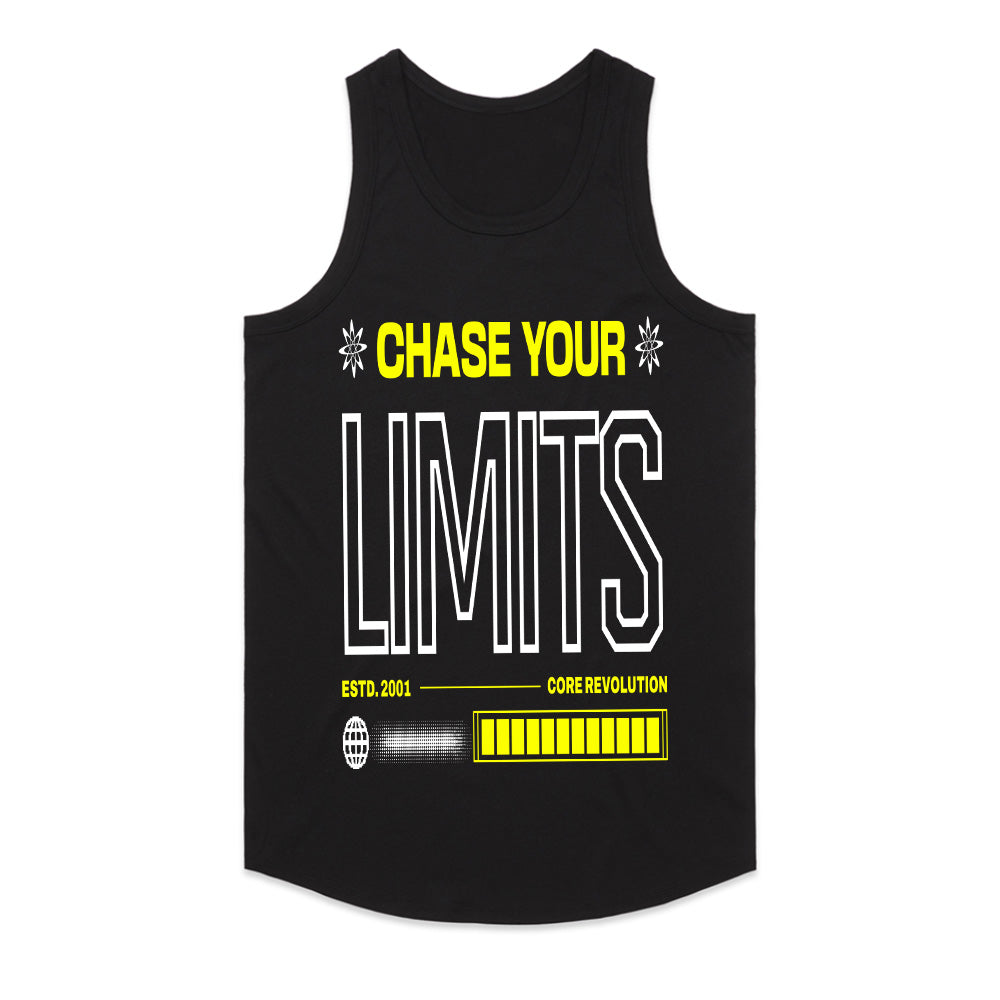 "Chase Your Limits" Motivational Workout T-Shirt – Push Beyond Boundaries