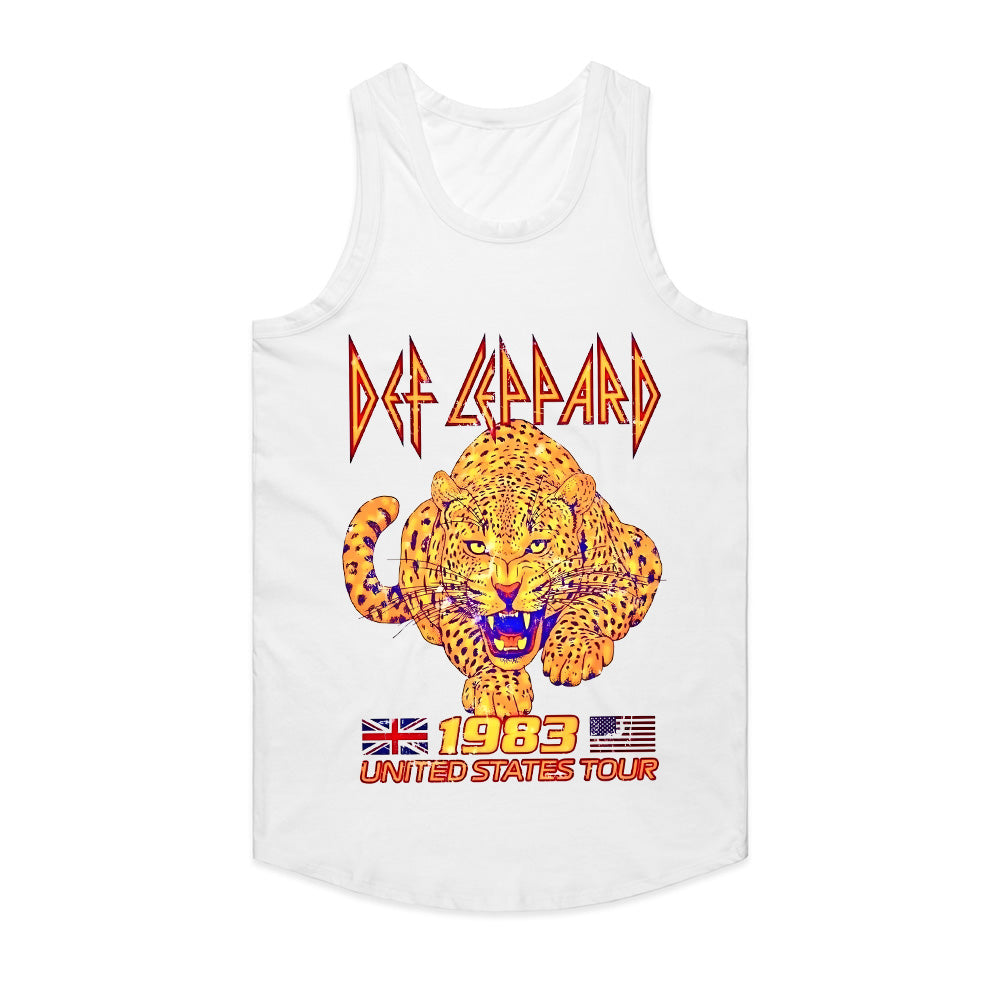 Def Leppard 1983 U.S. Tour T-Shirt β Retro Rock Concert Tee