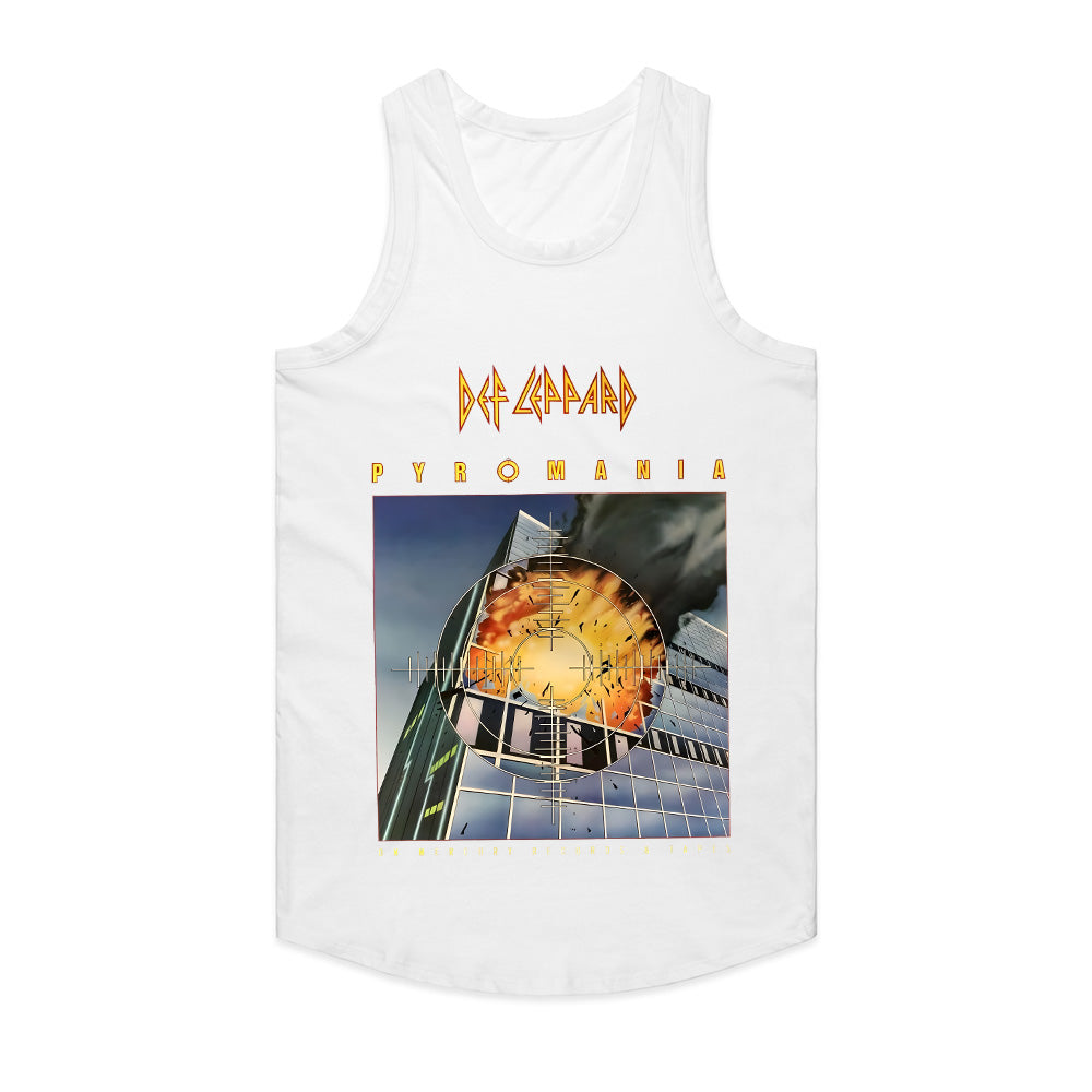 Def Leppard Pyromania Album Cover T-Shirt – Classic Hard Rock Tribute