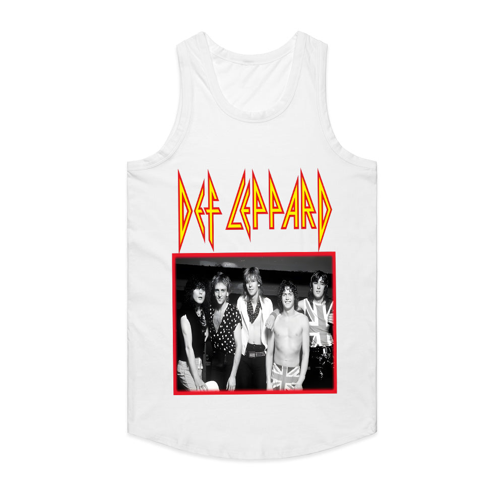 Def Leppard Classic Band Photo T-Shirt β Vintage Hard Rock & Metal Tee
