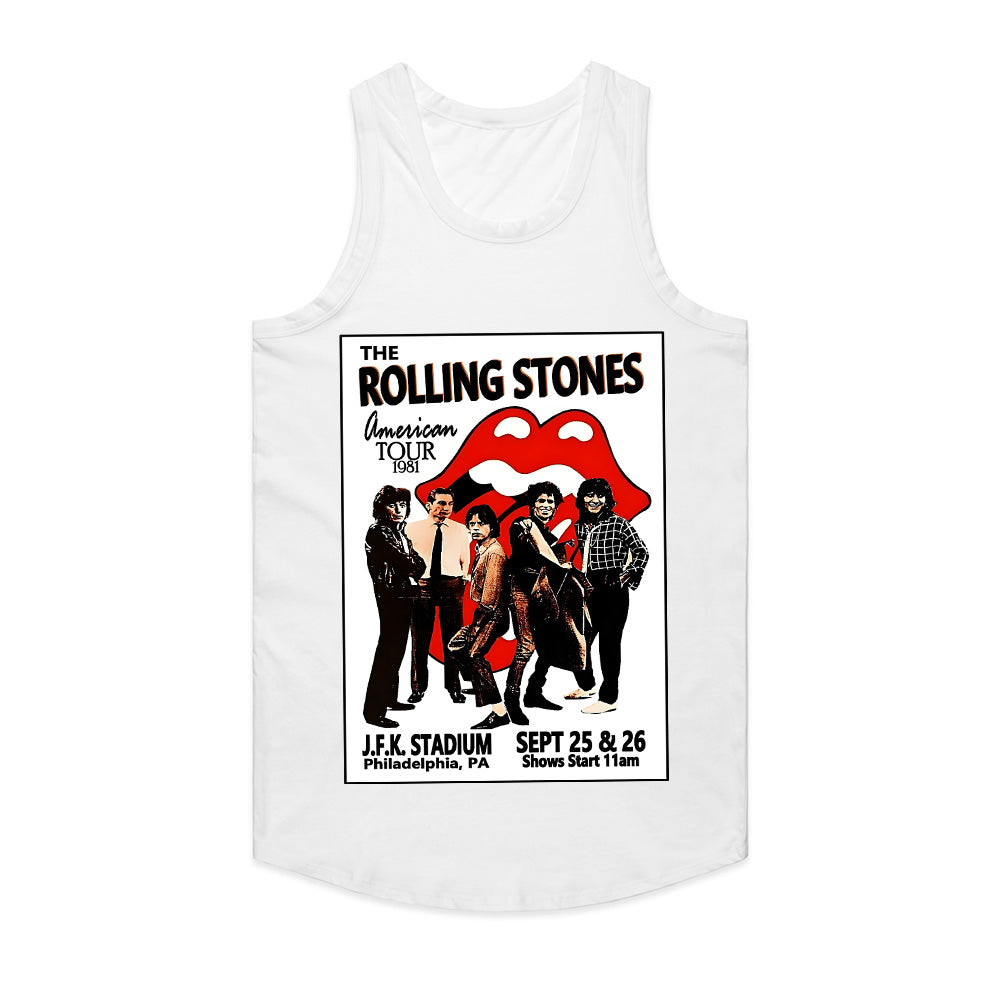 The Rolling Stones 1981 American Tour T-Shirt – Vintage Concert Poster Tee