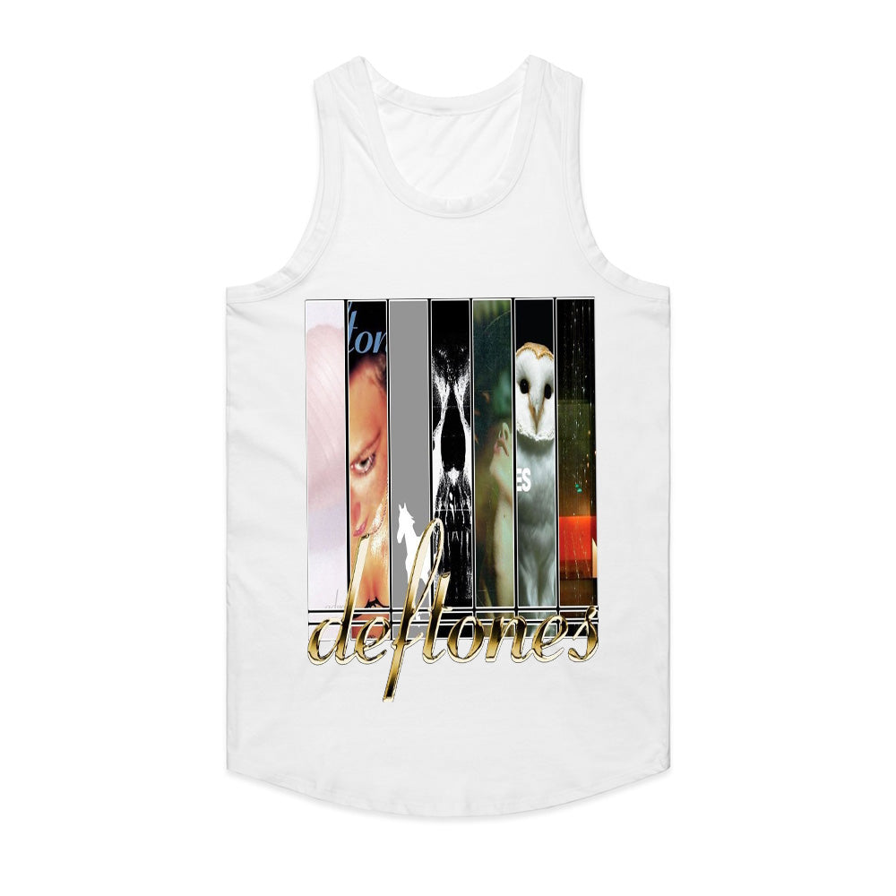 Deftones Album Cover Collage T-Shirt β Alternative Metal Discography Tee