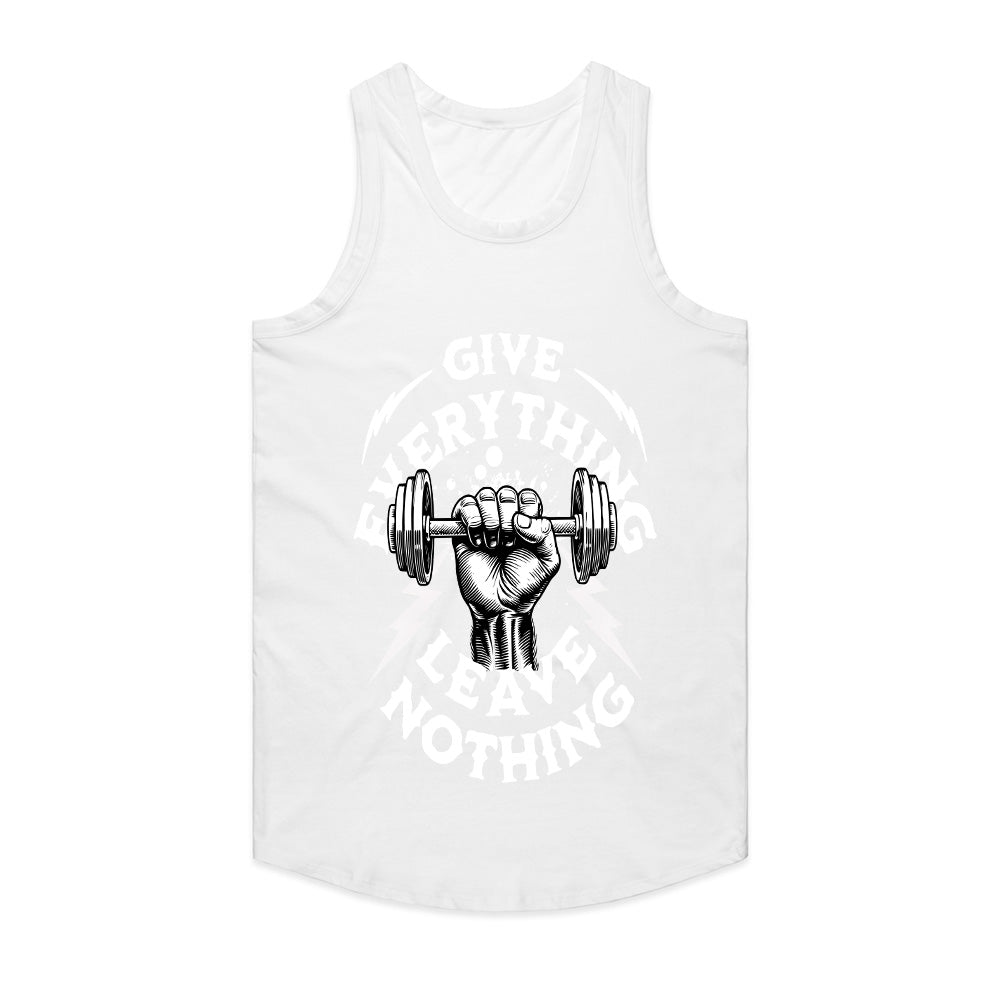 "Give Everything, Leave Nothing" Gym Motivation T-Shirt – Hardcore Fitness Apparel