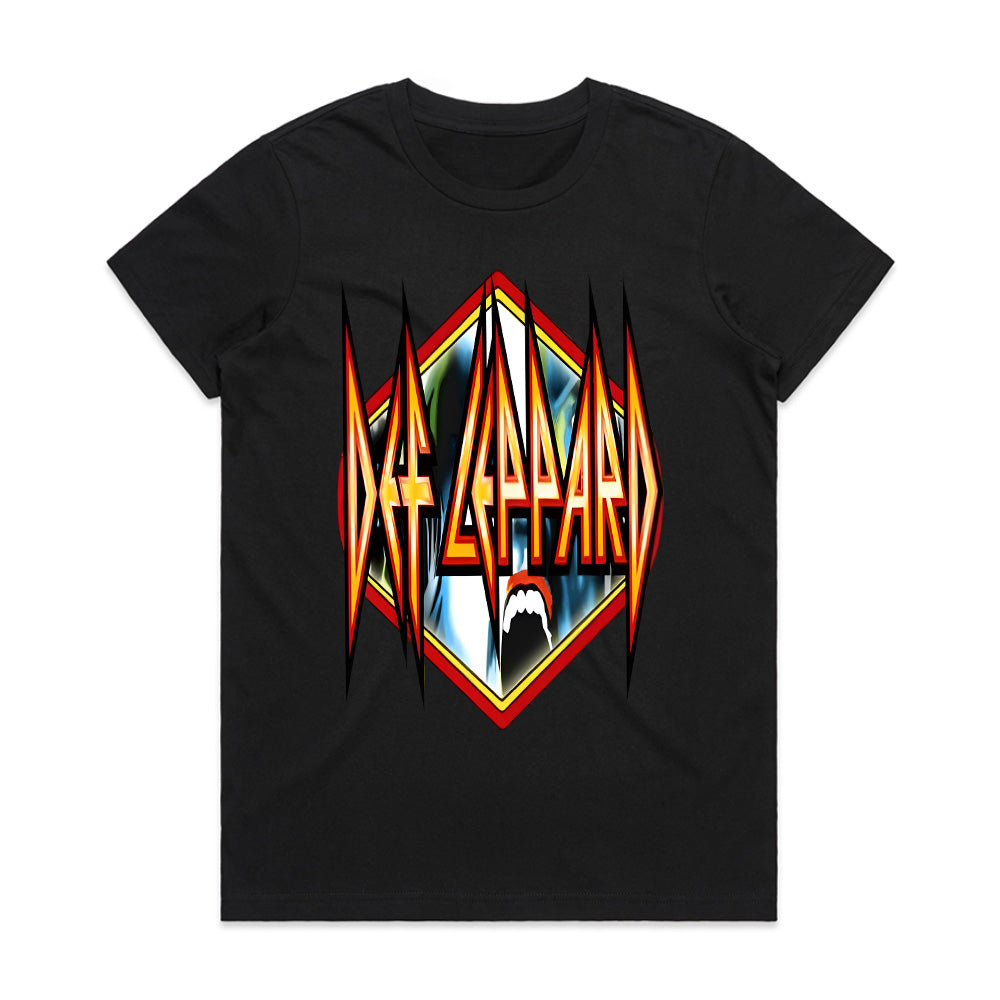 Def Leppard Screaming Face T-Shirt β Vintage Rock & Heavy Metal Graphic Tee