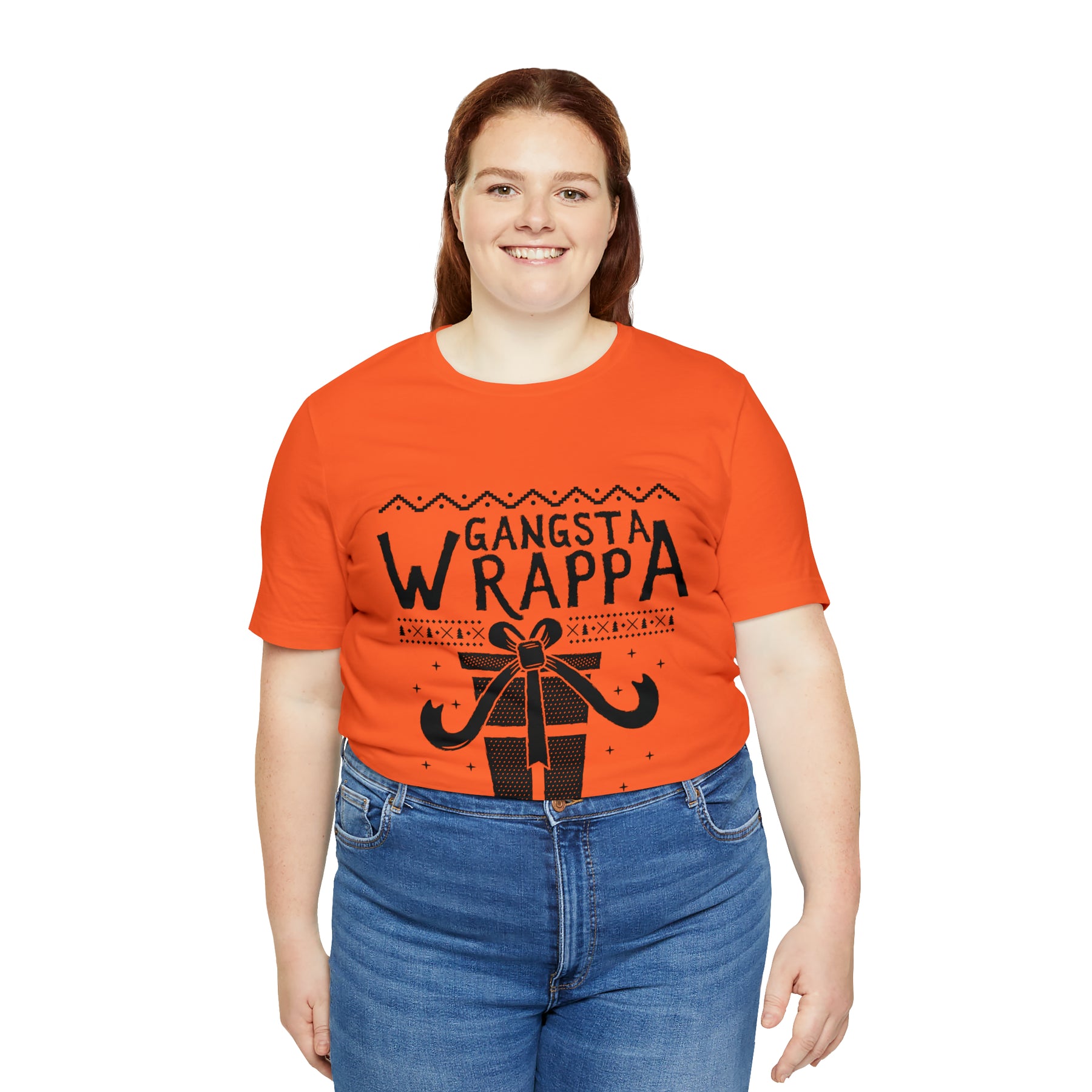 Gangsta Wrapper - Unisex Jersey Short Sleeve Tee