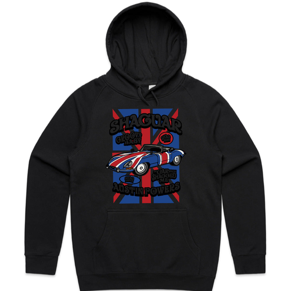 π¬π§ Shaguar T-Shirt β Groovy British Sports Car Design
