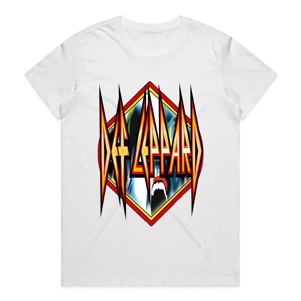 Def Leppard Screaming Face T-Shirt β Vintage Rock & Heavy Metal Graphic Tee