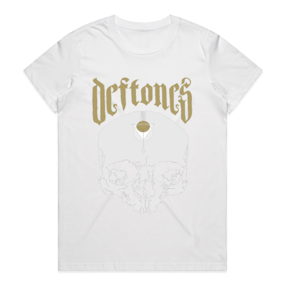 Deftones Gothic Skull T-Shirt β Dark Alternative Metal Band Tee