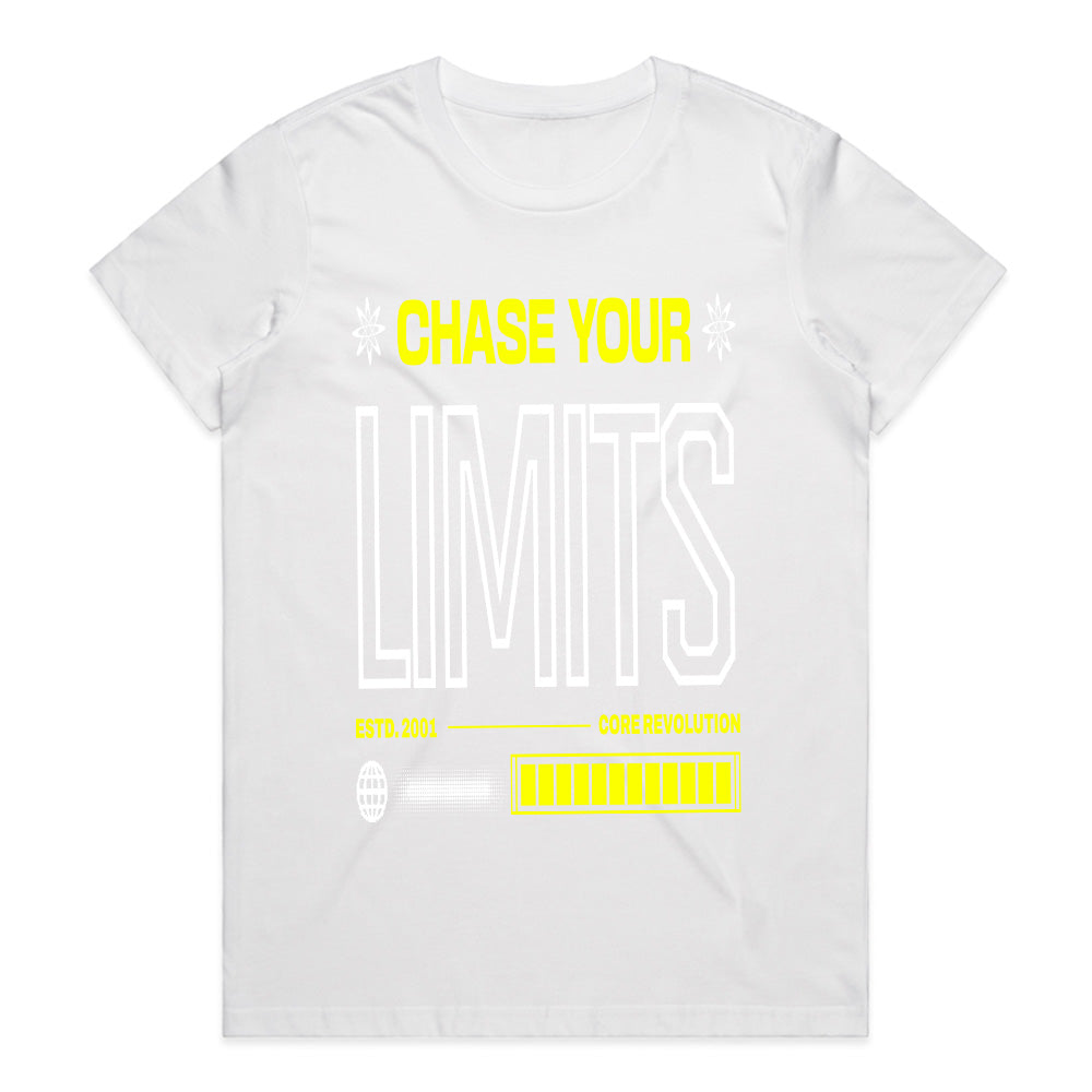 "Chase Your Limits" Motivational Workout T-Shirt – Push Beyond Boundaries