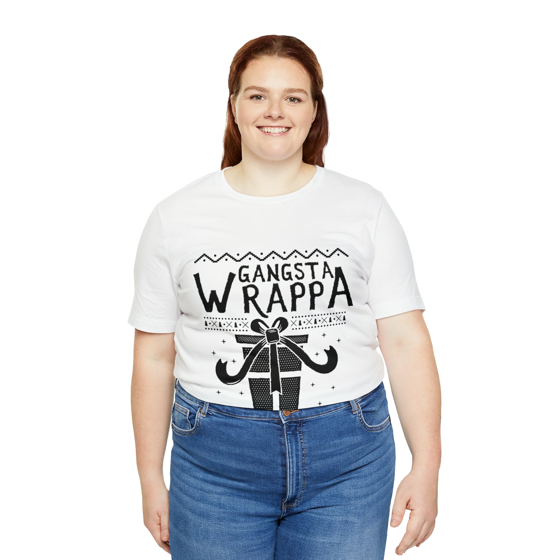 Gangsta Wrapper - Unisex Jersey Short Sleeve Tee