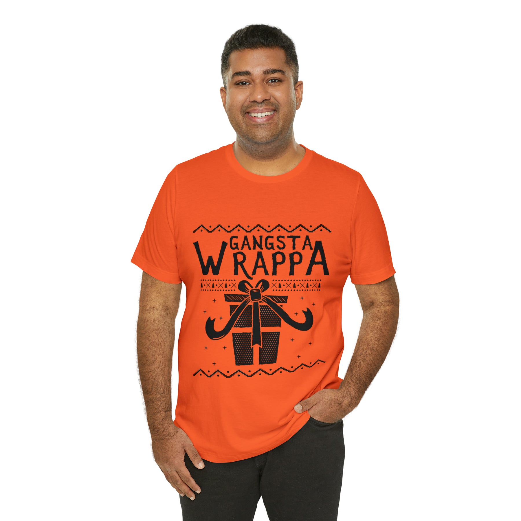 Gangsta Wrapper - Unisex Jersey Short Sleeve Tee
