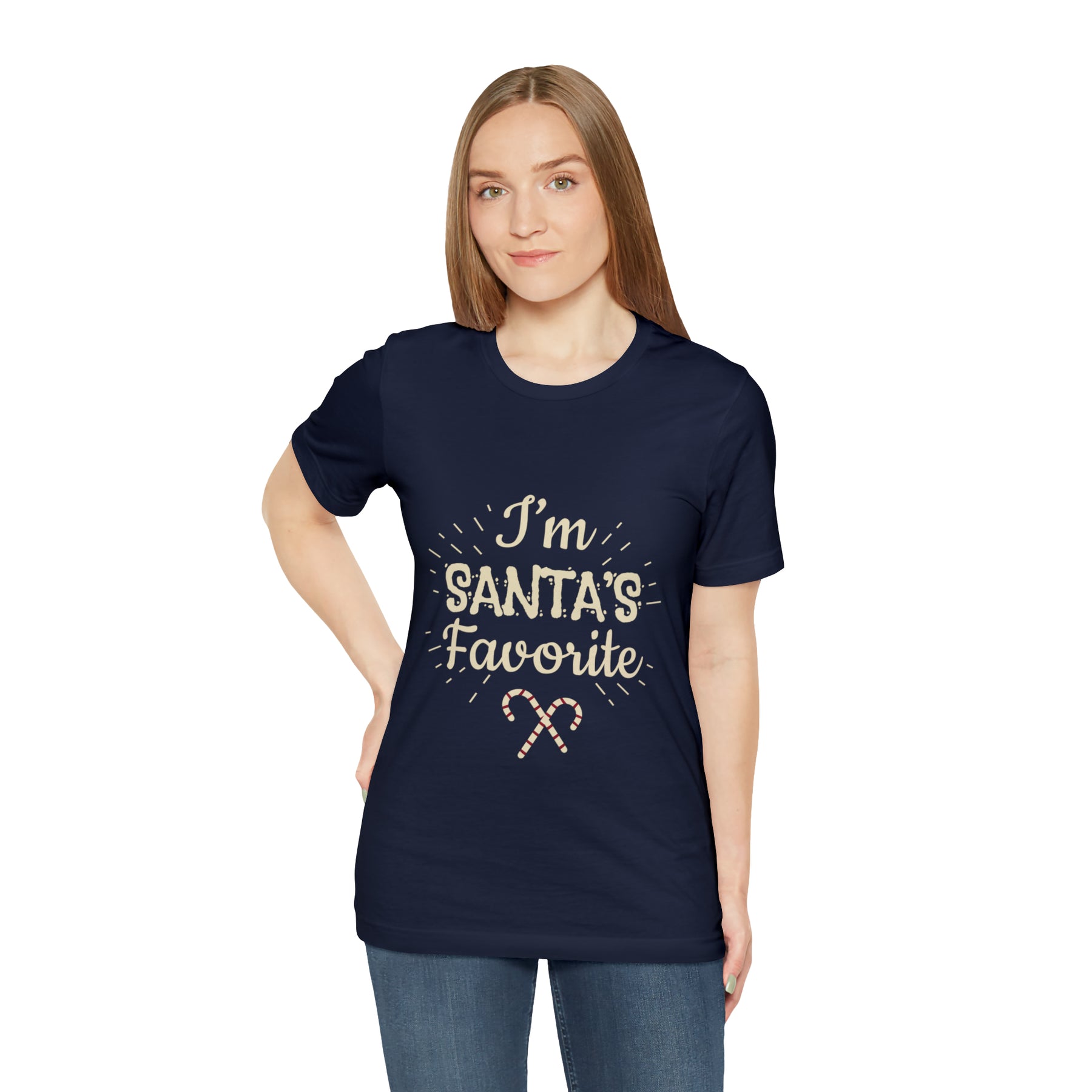 I'm Santa's Favorite - Unisex Jersey Short Sleeve Tee