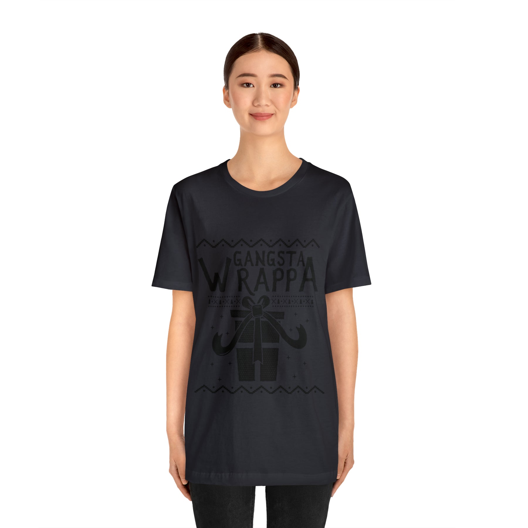 Gangsta Wrapper - Unisex Jersey Short Sleeve Tee