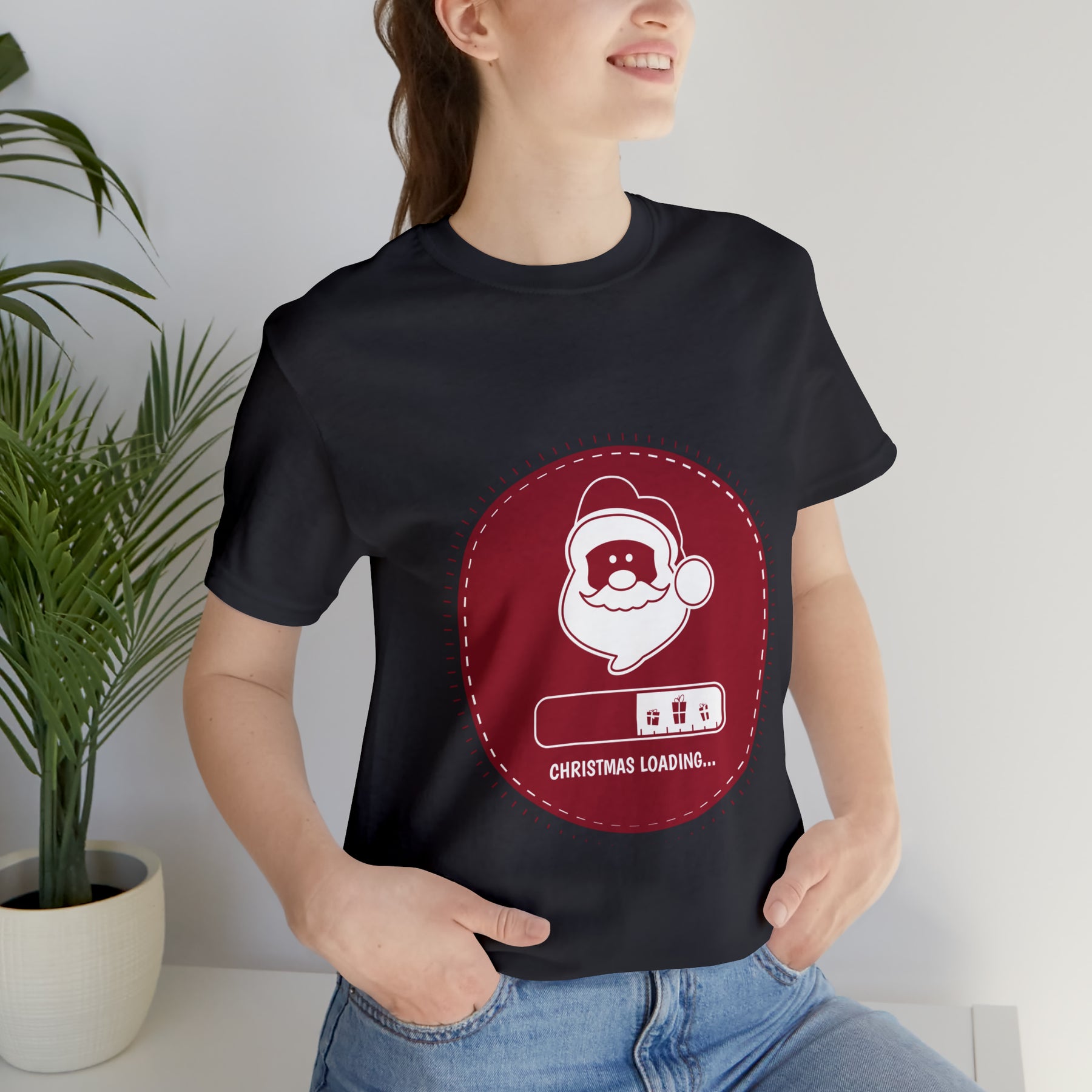 Christmas Loading - Unisex Jersey Short Sleeve Tee