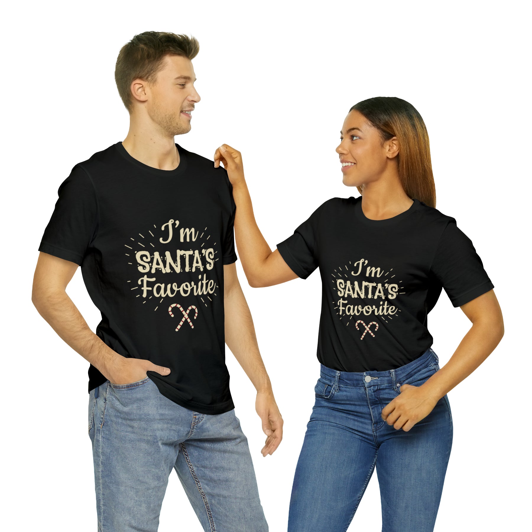 I'm Santa's Favorite - Unisex Jersey Short Sleeve Tee