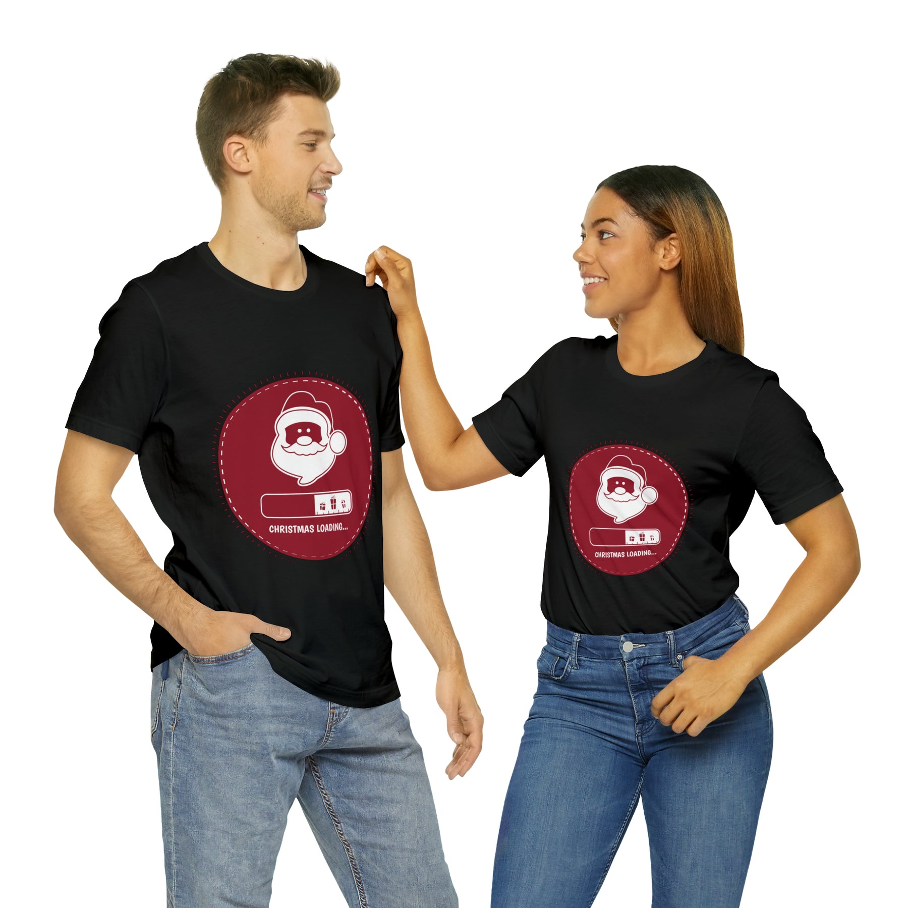 Christmas Loading - Unisex Jersey Short Sleeve Tee