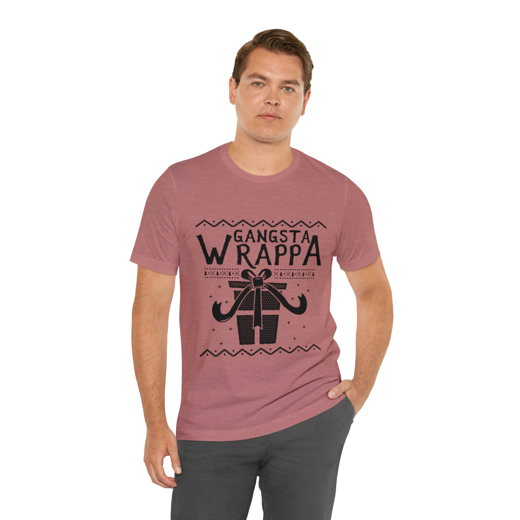 Gangsta Wrapper - Unisex Jersey Short Sleeve Tee
