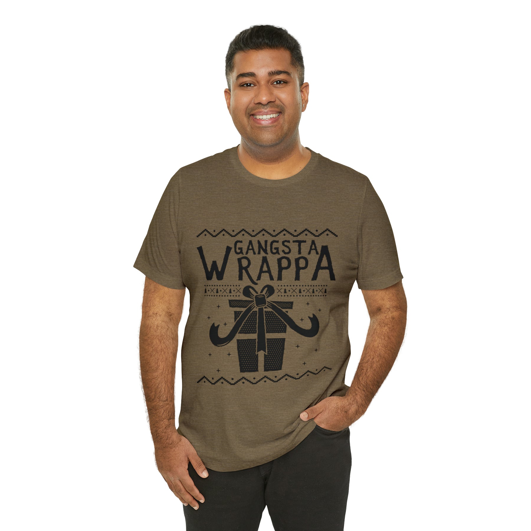 Gangsta Wrapper - Unisex Jersey Short Sleeve Tee