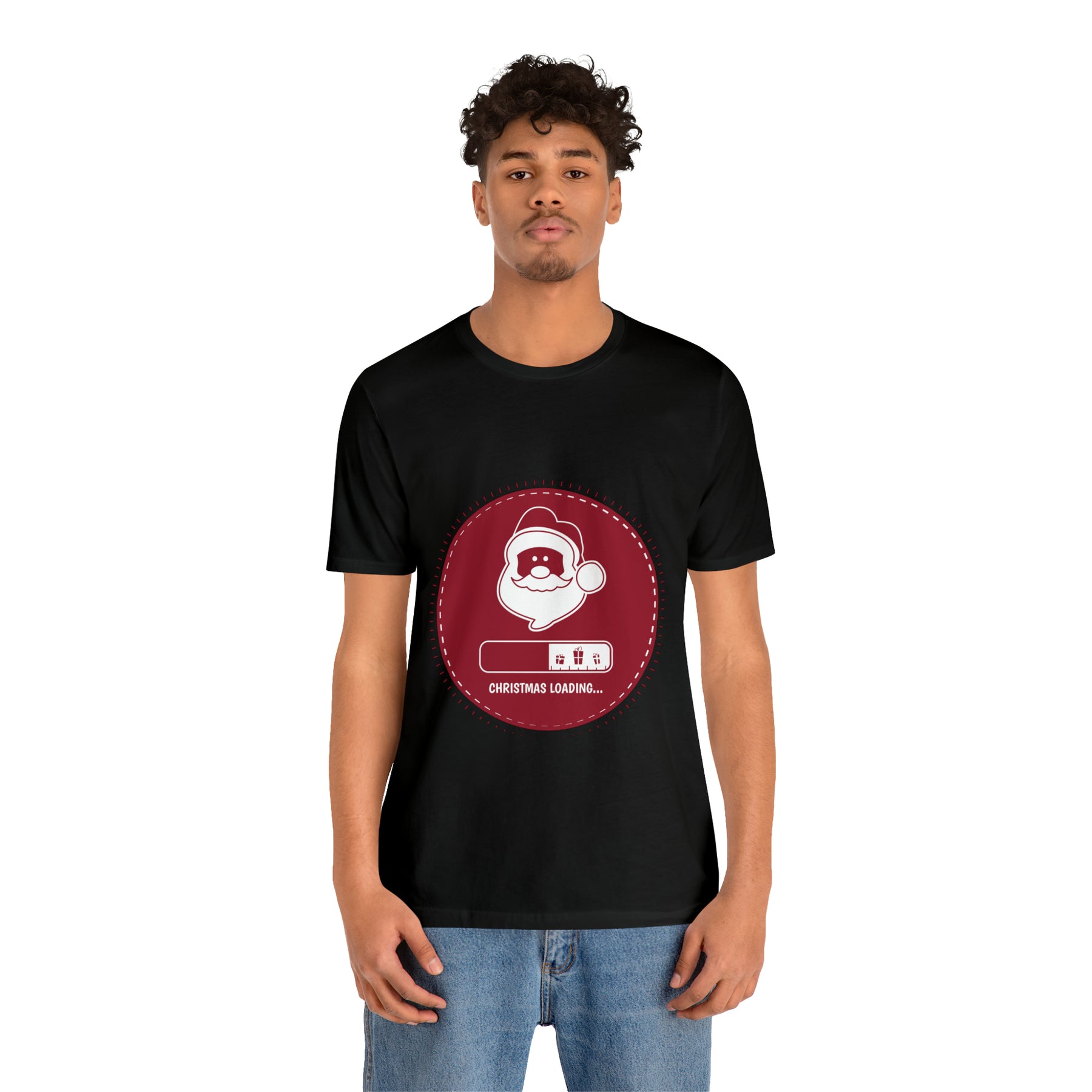 Christmas Loading - Unisex Jersey Short Sleeve Tee