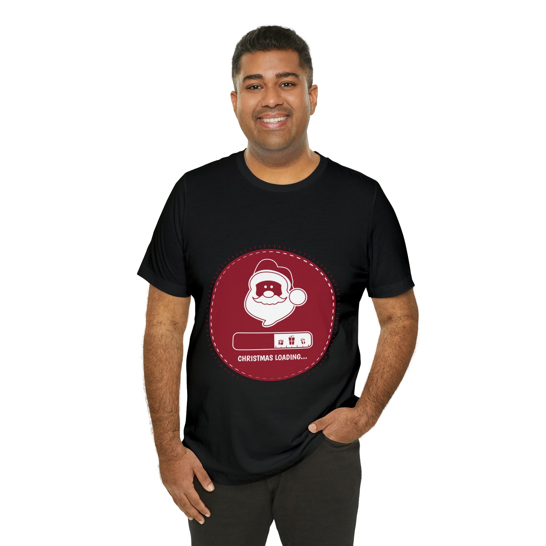 Christmas Loading - Unisex Jersey Short Sleeve Tee