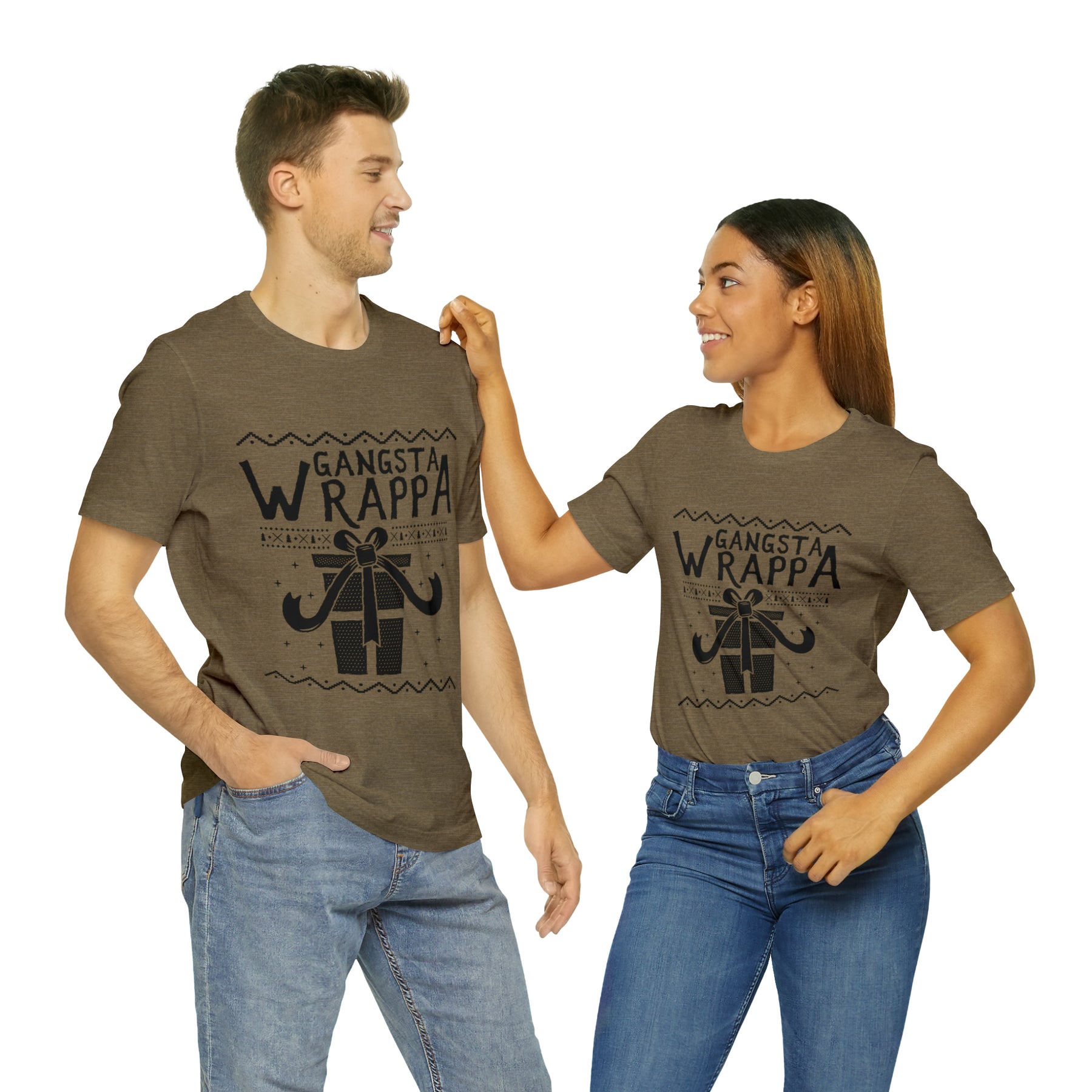 Gangsta Wrapper - Unisex Jersey Short Sleeve Tee