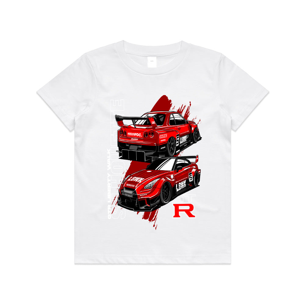 Nissan GT-R Liberty Walk – Widebody Racing Legends T-Shirt