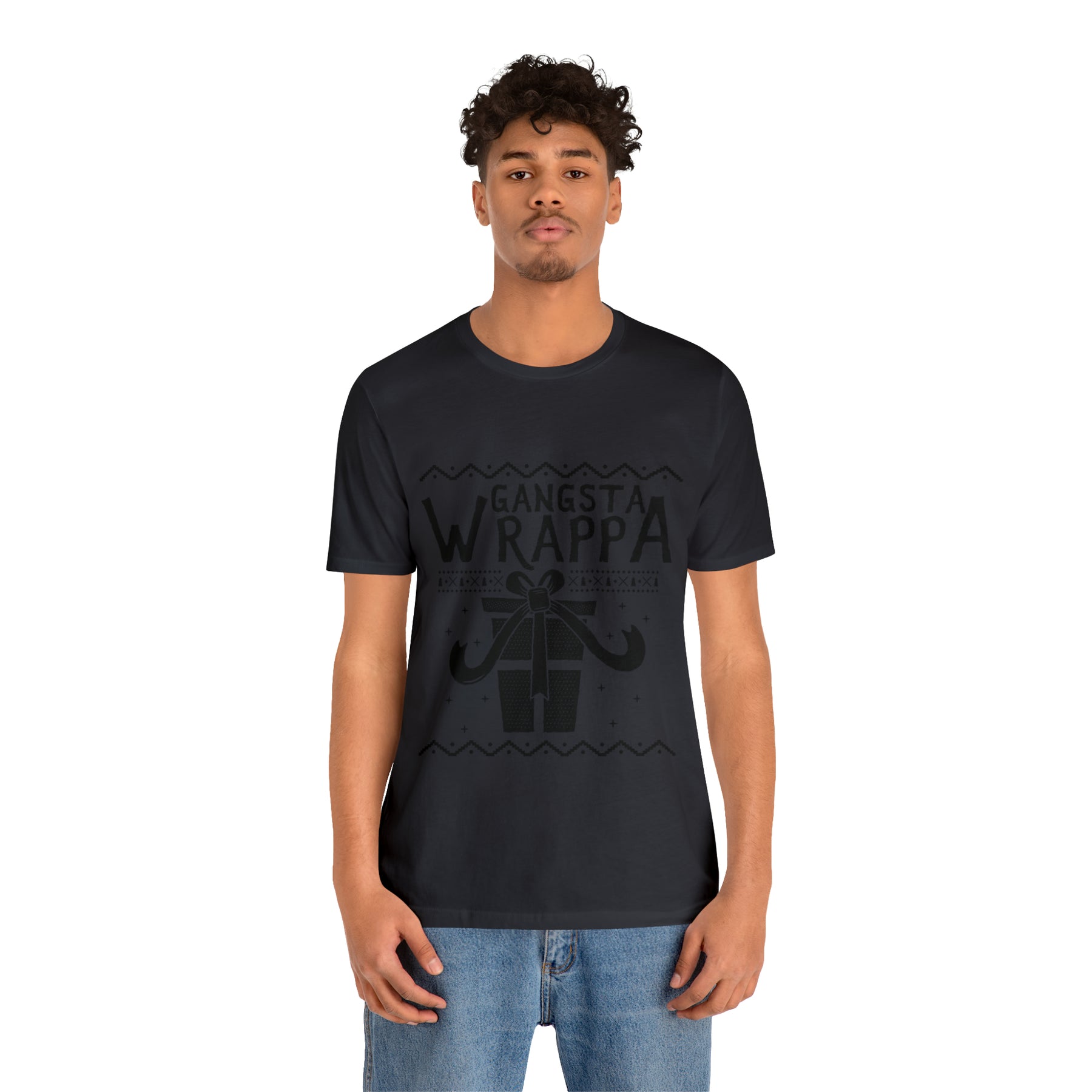 Gangsta Wrapper - Unisex Jersey Short Sleeve Tee