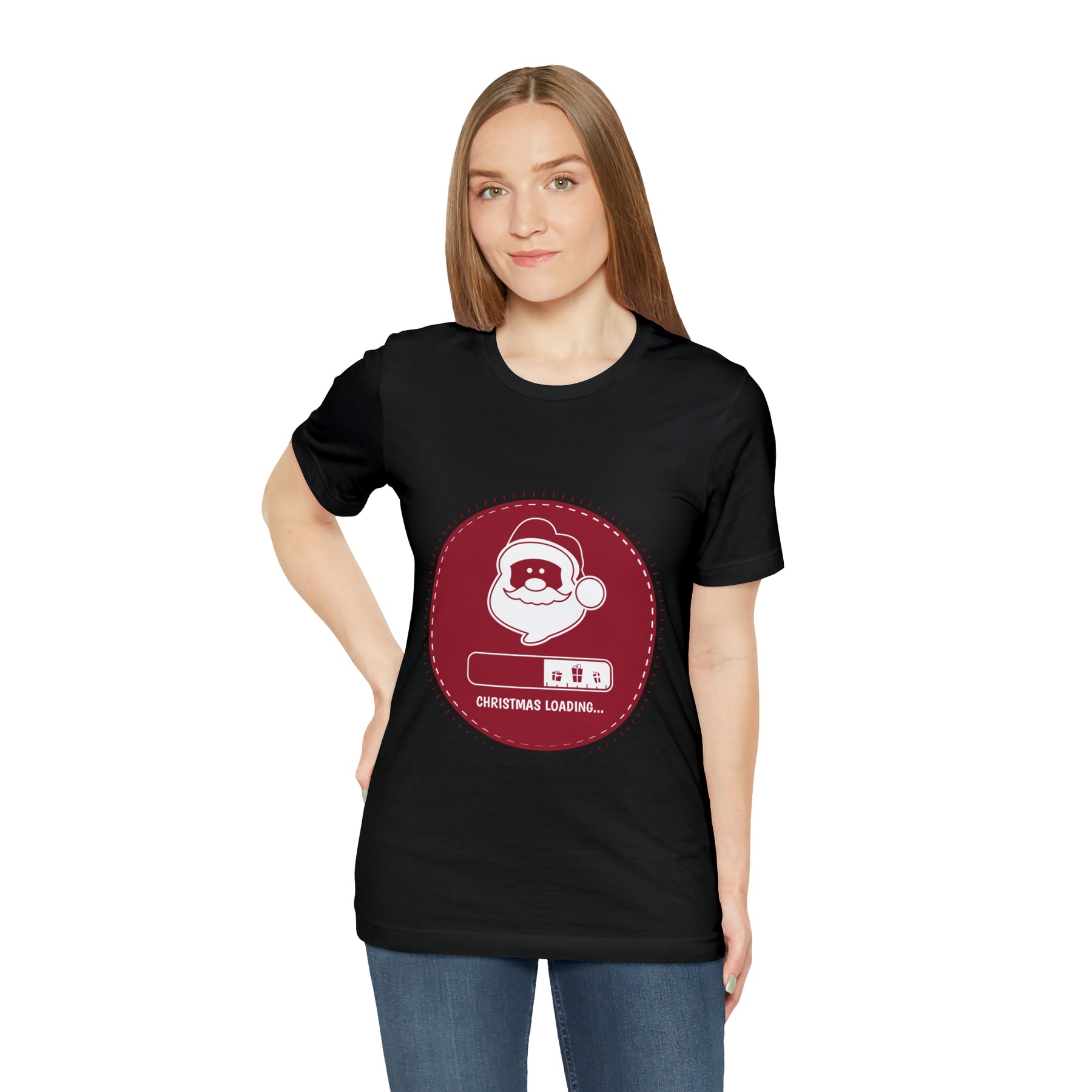 Christmas Loading - Unisex Jersey Short Sleeve Tee