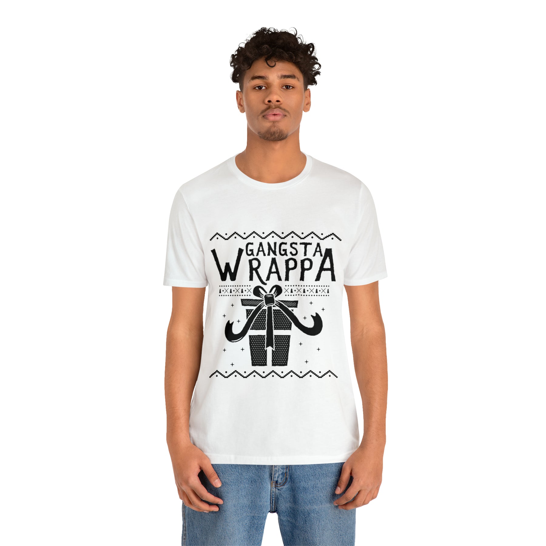 Gangsta Wrapper - Unisex Jersey Short Sleeve Tee