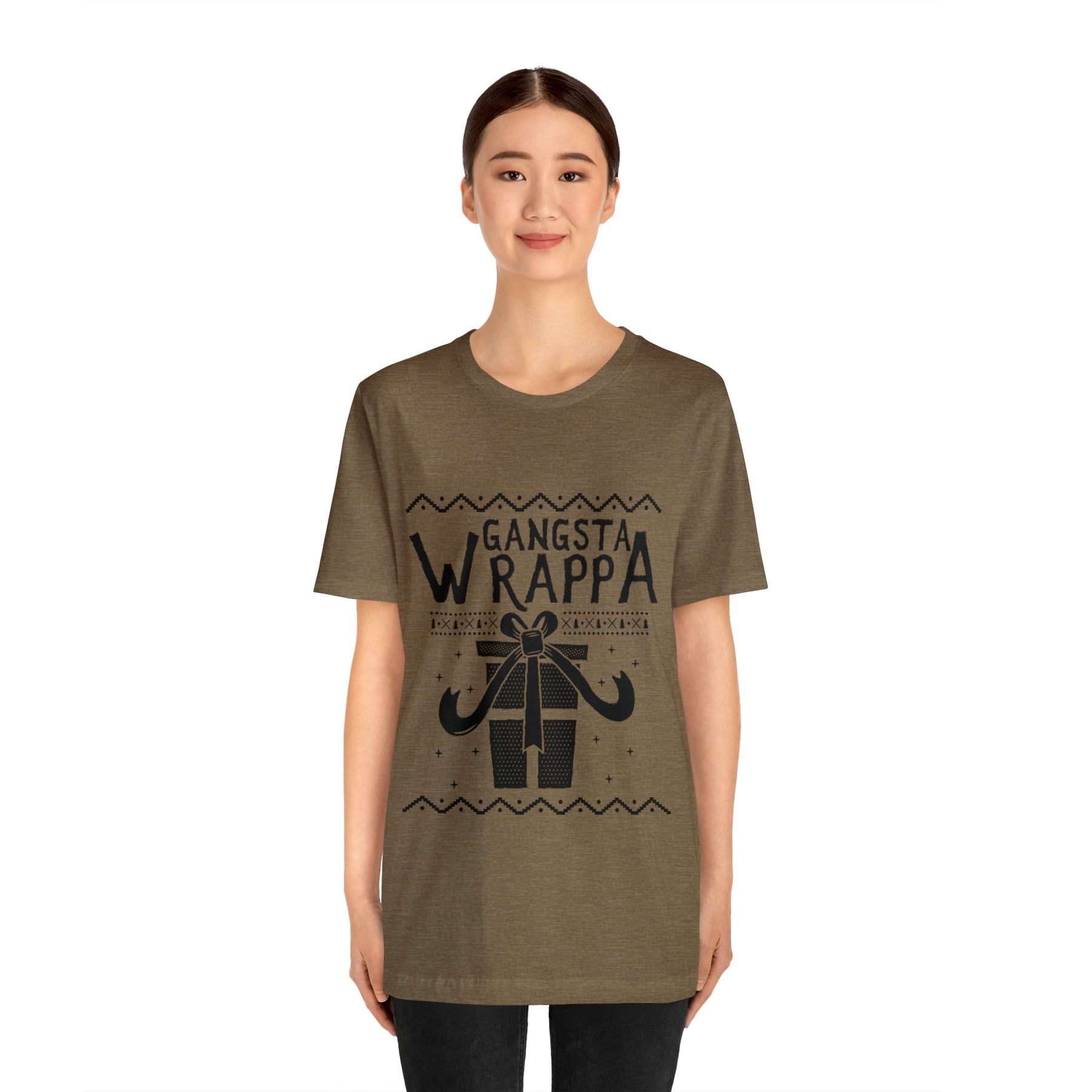 Gangsta Wrapper - Unisex Jersey Short Sleeve Tee