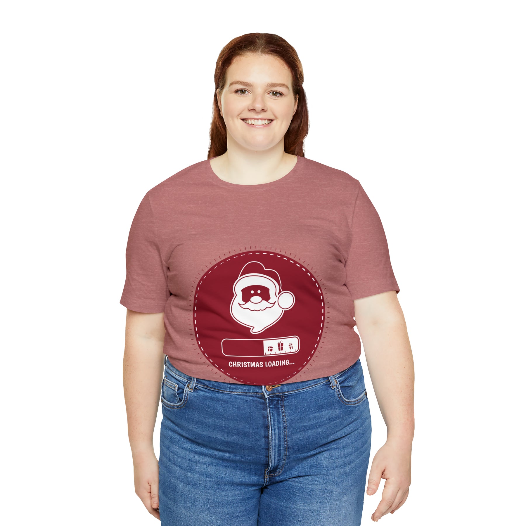 Christmas Loading - Unisex Jersey Short Sleeve Tee