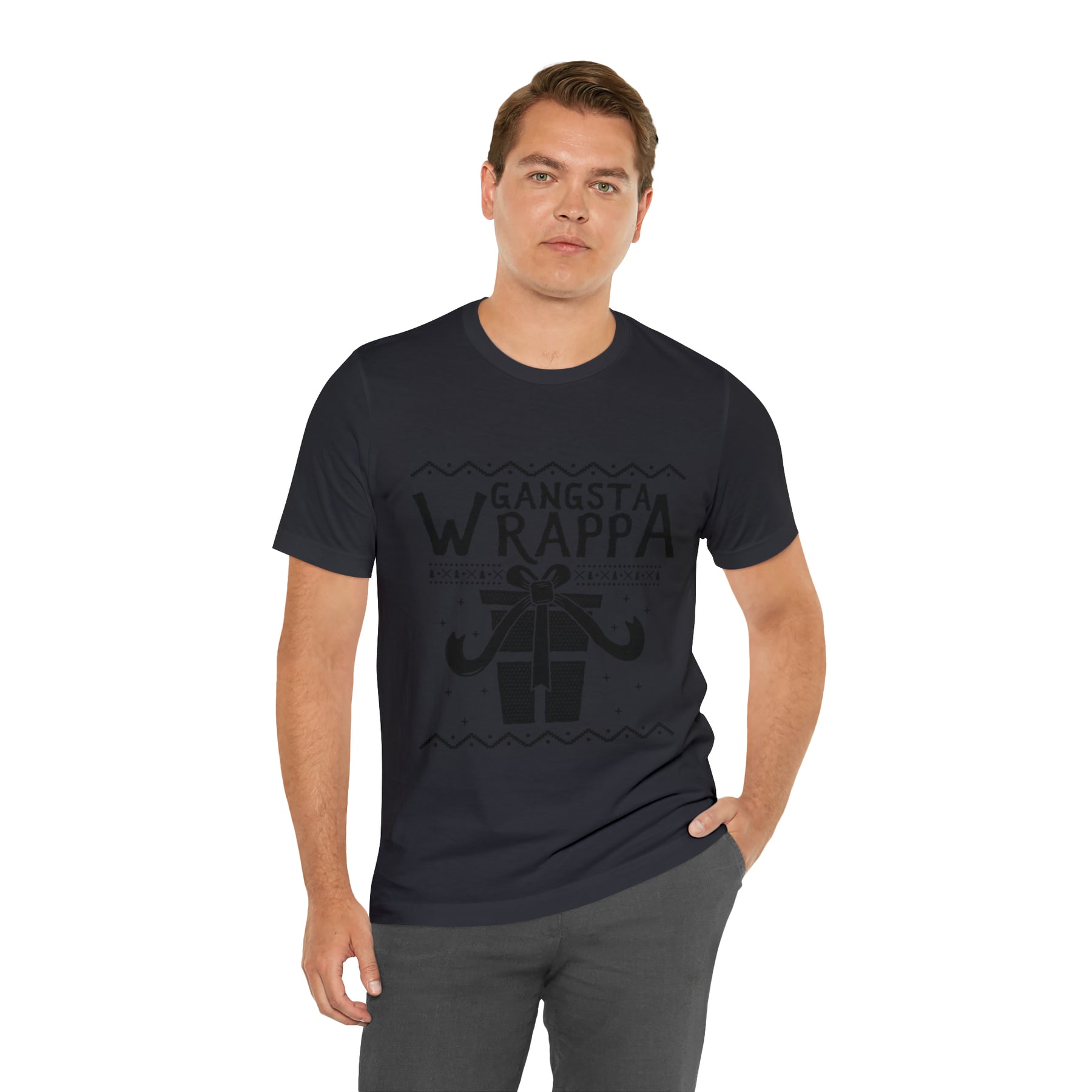 Gangsta Wrapper - Unisex Jersey Short Sleeve Tee