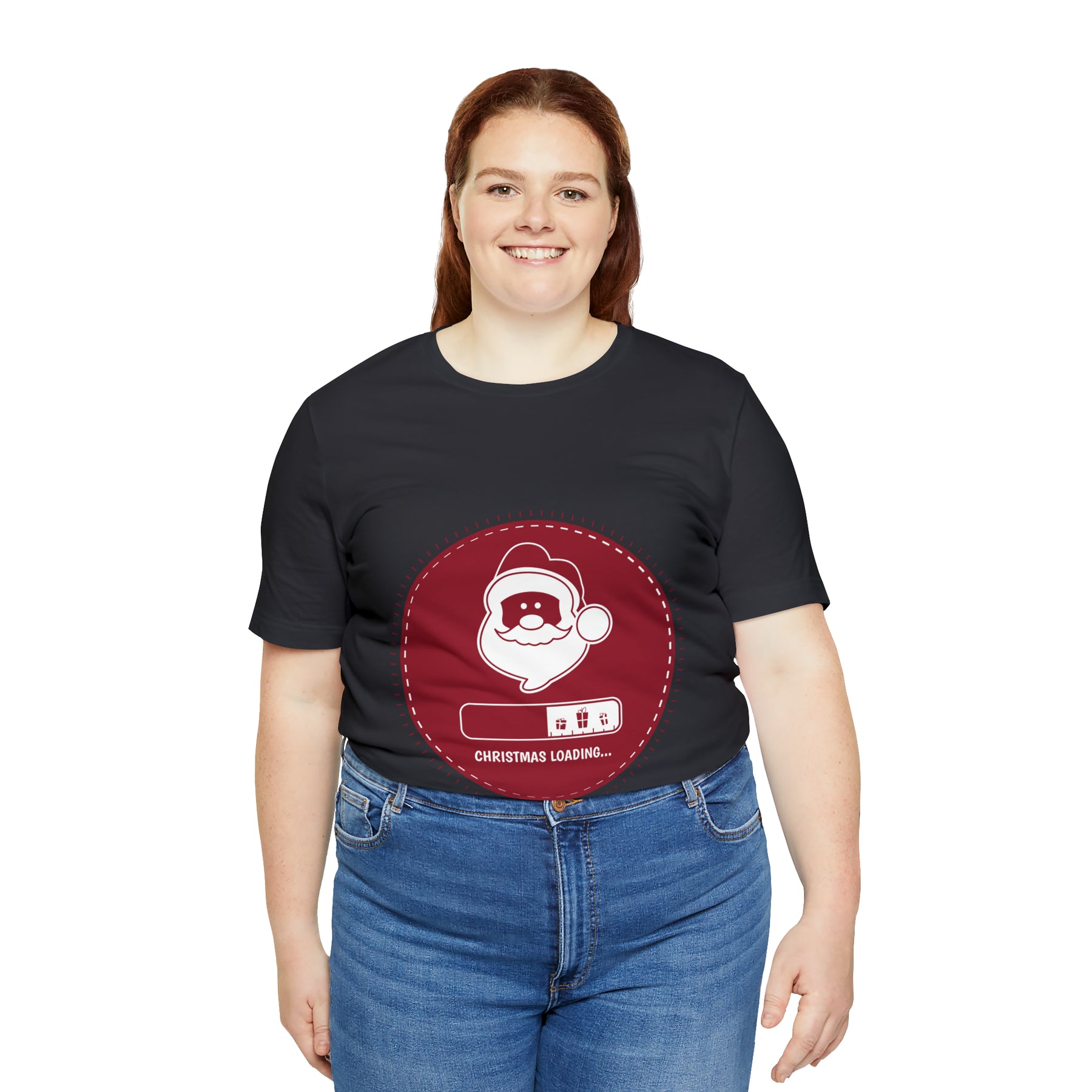 Christmas Loading - Unisex Jersey Short Sleeve Tee
