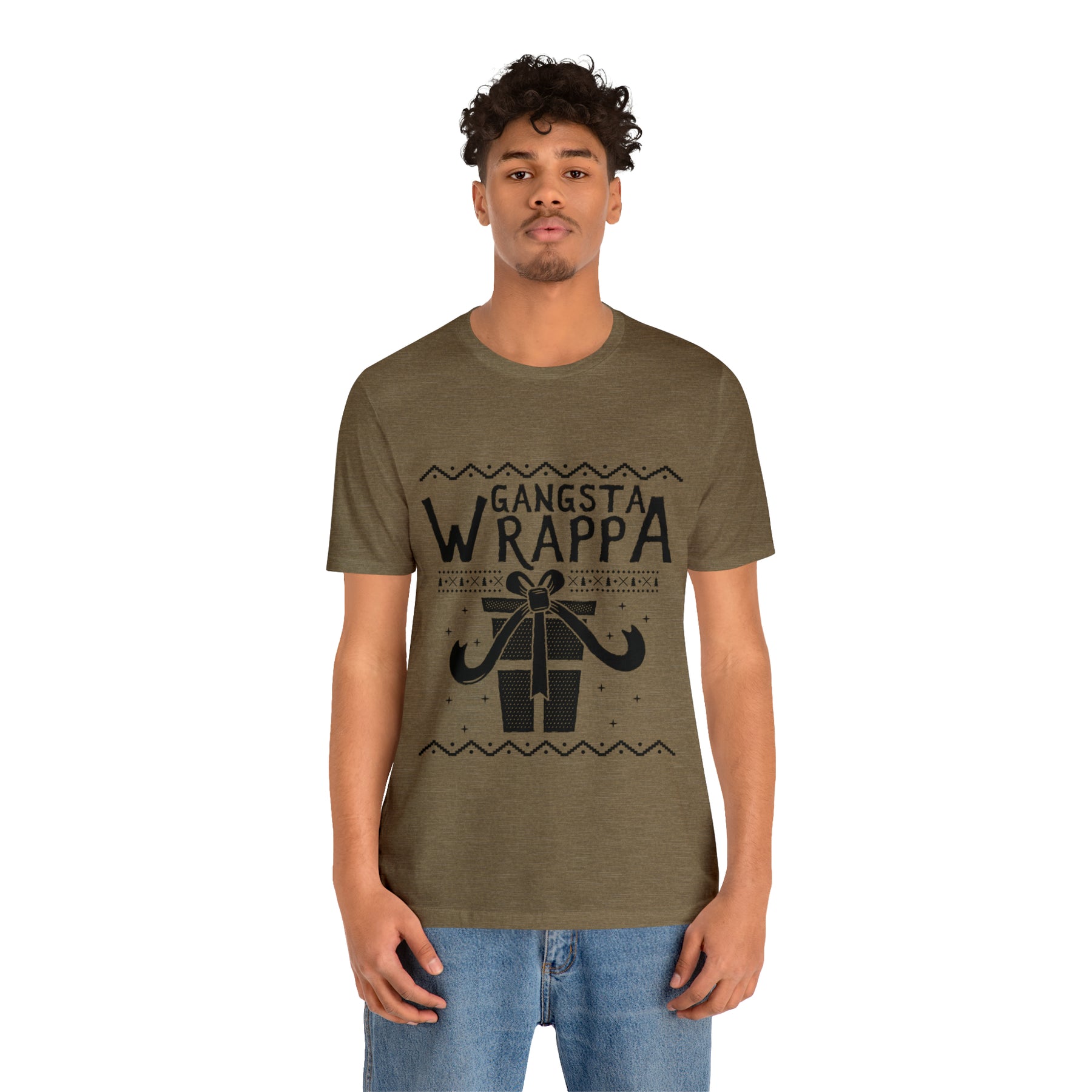 Gangsta Wrapper - Unisex Jersey Short Sleeve Tee